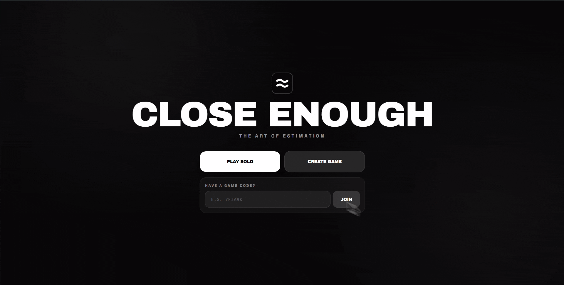 Close Enough gameplay demo showing estimation modes and score reveals